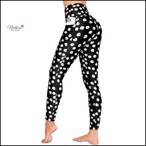 High Waisted Tummy Control Leggings with Pockets, Yoga Workout Pants